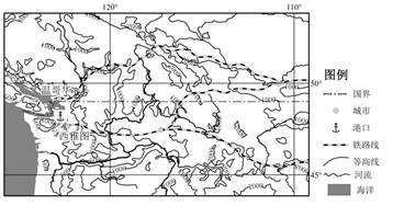 阅读材料.回答下列问题.材料一 材料二 A河干支流水量的季节变化(1)简述甲国图示区域内南部地区与北部地区在地形.气候特征上的显著差异.(2)分析A河干流枯水期出现在7月至9月的原因.(3)根据材料一.分析图Ⅱ阴影部分地区成为甲国优质热带水果种植基地的有利自然条件.材料三 甲圆人口约1.94亿,分布极不平衡.绝大多数分布在东南 题目和参考答案